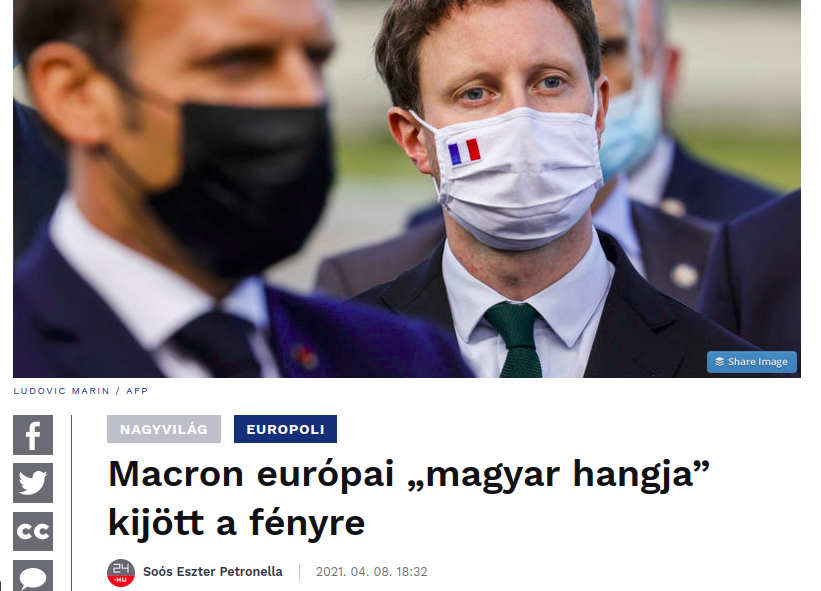 Clément Beaune, Macron európai magyar hangja