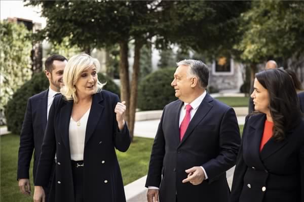 Marine Le Pen és Orbán Viktor találkozója, 2021. október 26.
